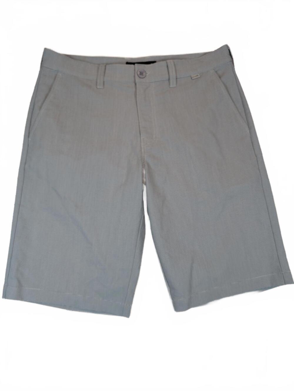 TravisMathew Golf Shorts Blue Stretch Casual Performance Flat Front Mens 34x11